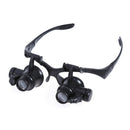 10/15/20/25X LED Magnifier Magnifying Eye Glass Loupe Jeweler Watch Repair A
