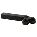 Steel Dual Wheel Knurling Tool Set With Diagonal Linear Knurl Wheel 1Mm Pit