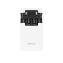 3 in 1 Solar Charger Power Bank 12000mAh USB Battery White