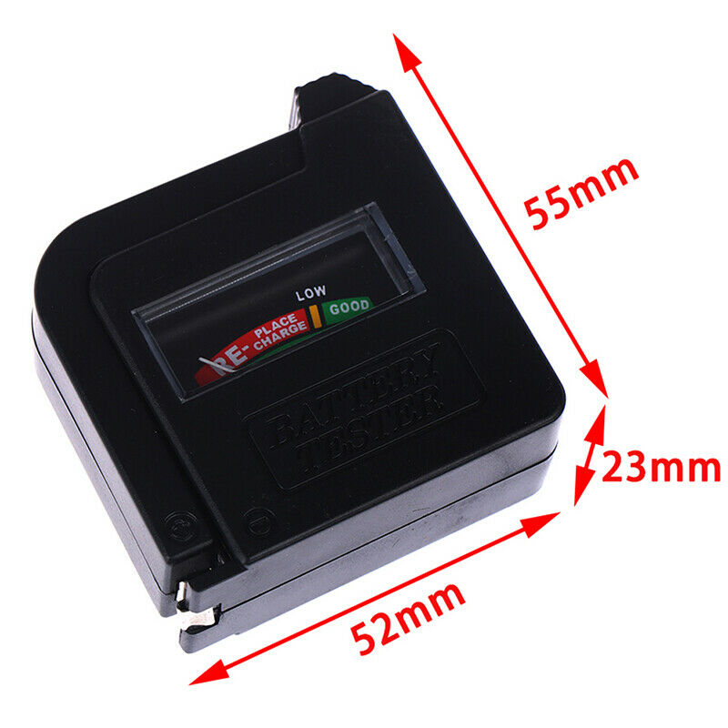 Portable Universal Battery Tester Checker ForAA/AAA/C/D/18650/9V/1.5V Sizes P Tw