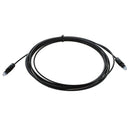 Male to Male Plug Optical Fiber Digital Audio Cable Lead 9.8Ft for DVD HDTV