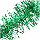 2m (6.5 Ft) Christmas Tinsel Tree Decorations Tinsel Garland (green)