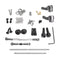 1/16 RC Car Spare Parts Metal Front Rear Axle Gear/Steering Rod for WPL B14 B16