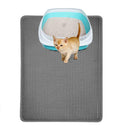 Pet Cat Litter Mat Double Layer Waterproof Kitten Toilet Clean Carpet Pads