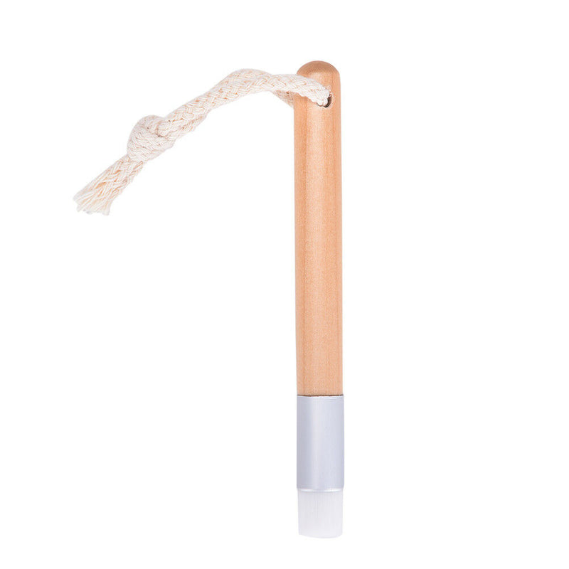 Wooden Handle Remover Nose Pore BlackHead Clear Brush Cleaning Facial Brushes Kw