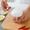 Kitchen Manual Vegetable Chopper Hand Pull Ginger Garlic Slicer Pepper Cutter