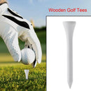 20pcs Wooden Golf Tees Golf wooden Tees Golf Accessories Golf Ball Nails