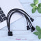 4pin IDE Molex to 4-Port 3Pin/4Pin Cooler Cooling Fan Splitter Power Cable