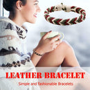 DIY Handmade Weave Rope Bracelet Colorful Ethnic Bangles Jewelry (Style 2) A