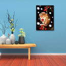 Full Drill Diamond Painting Kit DIY Bead Art Hamster Cherry Mosaic Picture