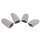 2 Pairs Leather Thumb & Finger Protectors Guards Hand Craft Needle Pin Tools