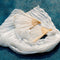 100% Silk Unisex Chinese Silk Veil Dance Fans 1Pcs Belly Dance Fans White C T2F6
