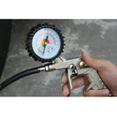 Premium Vehicle Pressure Gauge Size 24.5 X 3.1 X 7.6cm