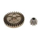 Metal Screw Spiral Gear Kit for BOSCH GWS6-100 Power Tools 1.81x1.81x0.59in