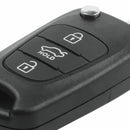 Replace Flip Key Shell fit for KIA Rondo Sportage Soul Rio Remote Case 3B B W4D6