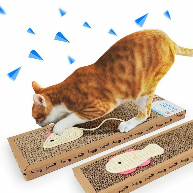 Kitten Scratching Post Cat Scratcher Handmade Interactive Toys For Cat Trai