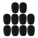 10x Handheld Microphone Windshield Windscreen Sponge Foam Mic Cover for DJ