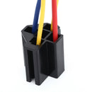 Waterproof prewired 5pin car relay harness holders 40A/12V with relay socket Bj