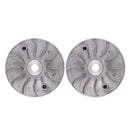 2x Variator Drive Face Fan For GY6 125cc 150cc Engine