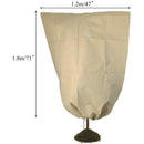2Pcs 47 inch X71 inch Winter Plant Protection Cover Bags Warm Cloth Garden  T7B2