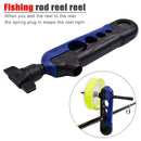 1pc Plastic Portable Adjustable Fishing Line Spooler Rod Bobbin Reel Winder