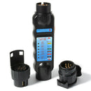 Car Truck Trailer 7 Pin Cable Plug Socket Tester Wiring Circuit Light Test TooME