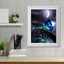 5D DIY Full Drill Diamond Painting Moon Butterfly Cross Stitch Embroidery