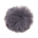Set of 2 Pairs Furry Windscreen Anti-Wind Muff Mic Furry Cover  (2 x Black, 2 x