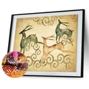 5D DIY Full Drill Diamond Painting Deer Cross Stitch Embroidery Gift (H077)