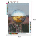 5D DIY Full Drill Diamond Painting Crystal Ball View Cross Stitch Embroider