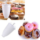 2pcs Doughnut Maker Mold Plastic Pastry Donuts Bagel Making DIY Kitchen Baking