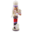 Nutcracker Wooden Santa Claus Toys Ornaments Holiday Decoration for Kids Chidren