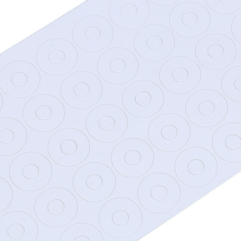 100Pcs White 18650 High Temperature Resistance Hollow Head Insulation  Ew