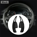 Black 2x Car Steering Wheel Shift Paddle Shifter FOR AUDI A3 A4L A5 A8 Q2 Q7 TT