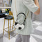 Fashion Cow Dots Shoulder Bag Women Leather Chain Hobos Totes Handbag (S)