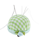 Pin Cushion Wooden Base Needle Pillow for Sewing Needles Pins BX
