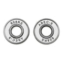 16Pcs 608RS Abec 9 Skateboard Bearing for Longboard Inline Hockey White