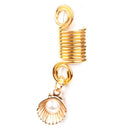5 Pcs Metal Hair Braid Dreadlock Beads Cuffs Clips Braid Spiral Jewelry Decor TE