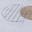 Steam rack stand steamer basket for_dish stainless steel multi-functional rac ES