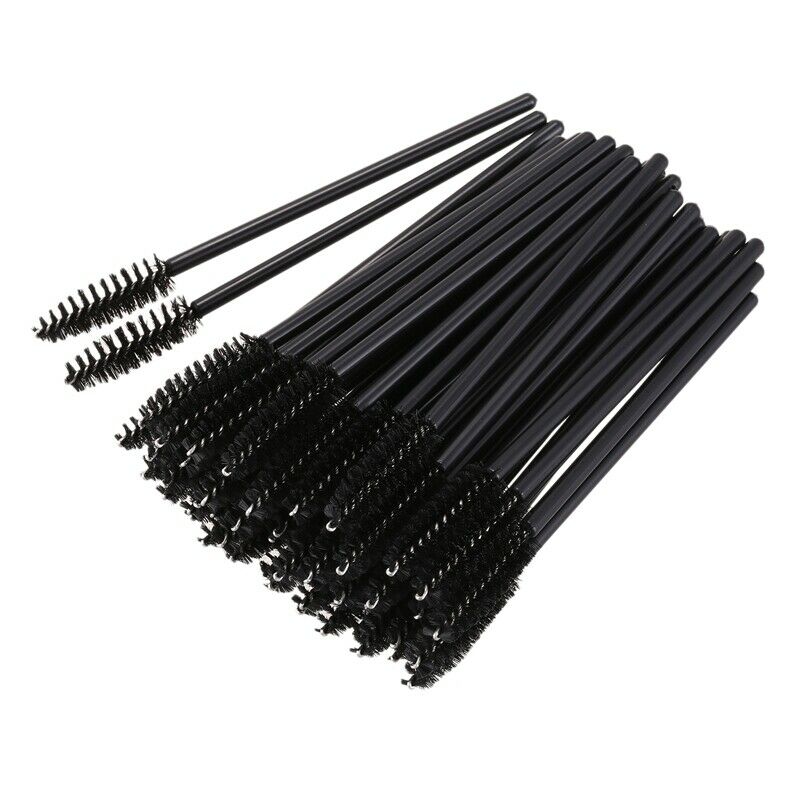 New 50 pcs Disposable Eyelash Brush Mascara Wand Applicator for Eyelash Ext W3R1
