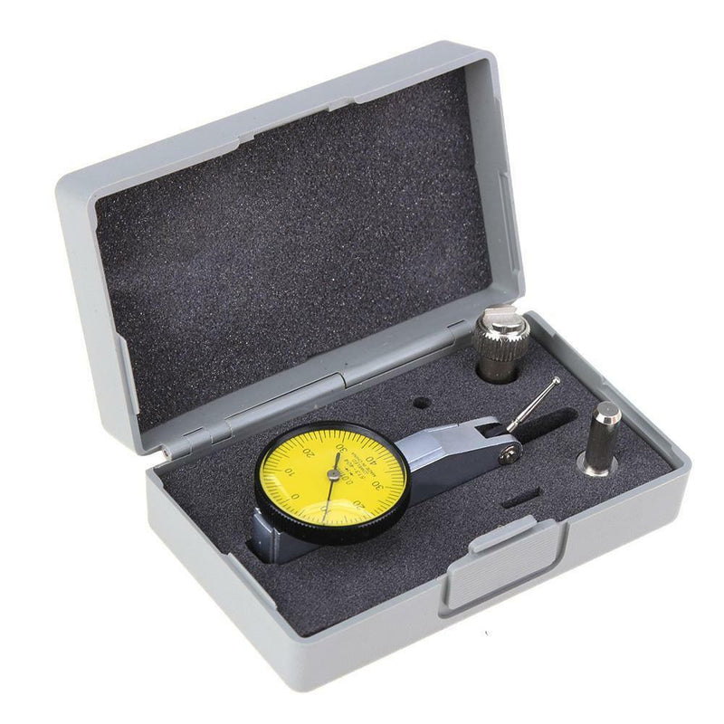 0-0.8mm Precision Waterproof Dial Test Lever Indicator Gauge Scale Meter Tester