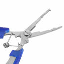 Multipurpose Lure fishing Fish Flier Stainless Steel Crimp Plier PE line Cu B2F9