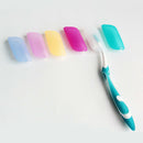 3pcs Silicone Toothbrush Head Caps Anti-bacterial Toothbrush Head Covers for
