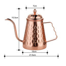 Coffee Kettle Stainless Steel Pour over Gooseneck Kettle Hand Drip Tea Pot