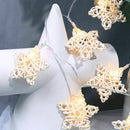 1.1M 10Led Star Rattan String Lights Led Fairy Lights Christmas Wedding Dec