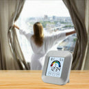 Indoor Thermometer Humidity Monitor with Touchscreen Backlight Timer Smart  L4K5