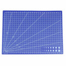 A4 Grid Lines Cutting mat Craft Card Fabric Leather Paper Board 30*22cm Blu L9L6