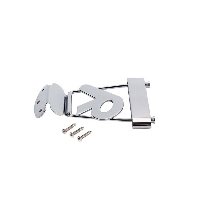 for 6 String Trapeze Tailpiece Adjustable Guitar Tailpiece Bridge with Scre