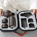 Portable Ceramic Kung Fu Tea Set for Household Travel Cup Set