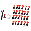 25Pcs Tile Leveling System Kit Leveler Tile Spacer T Wall Floor